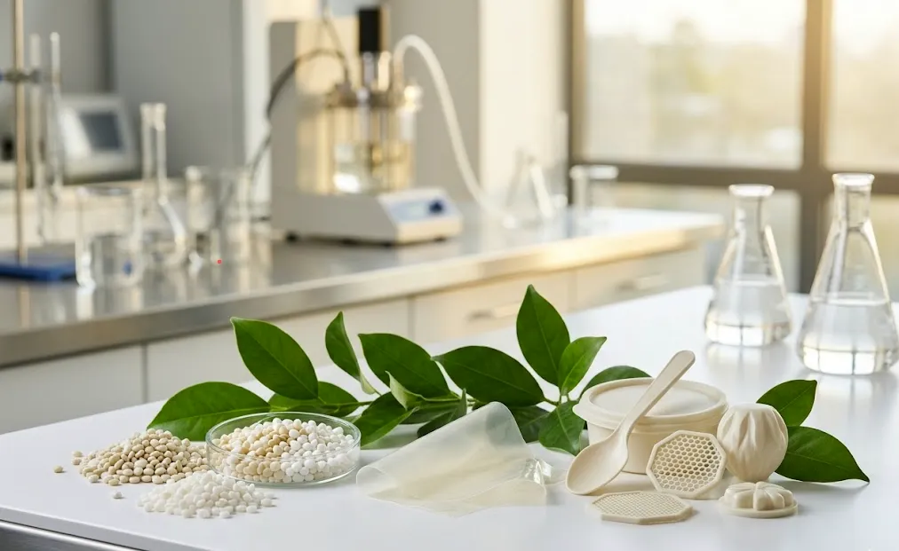 EcoPHA Bioplastics product and packaging applications