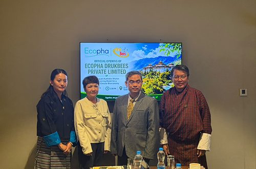 Ecopha DrukBees launch meeting in Bhutan